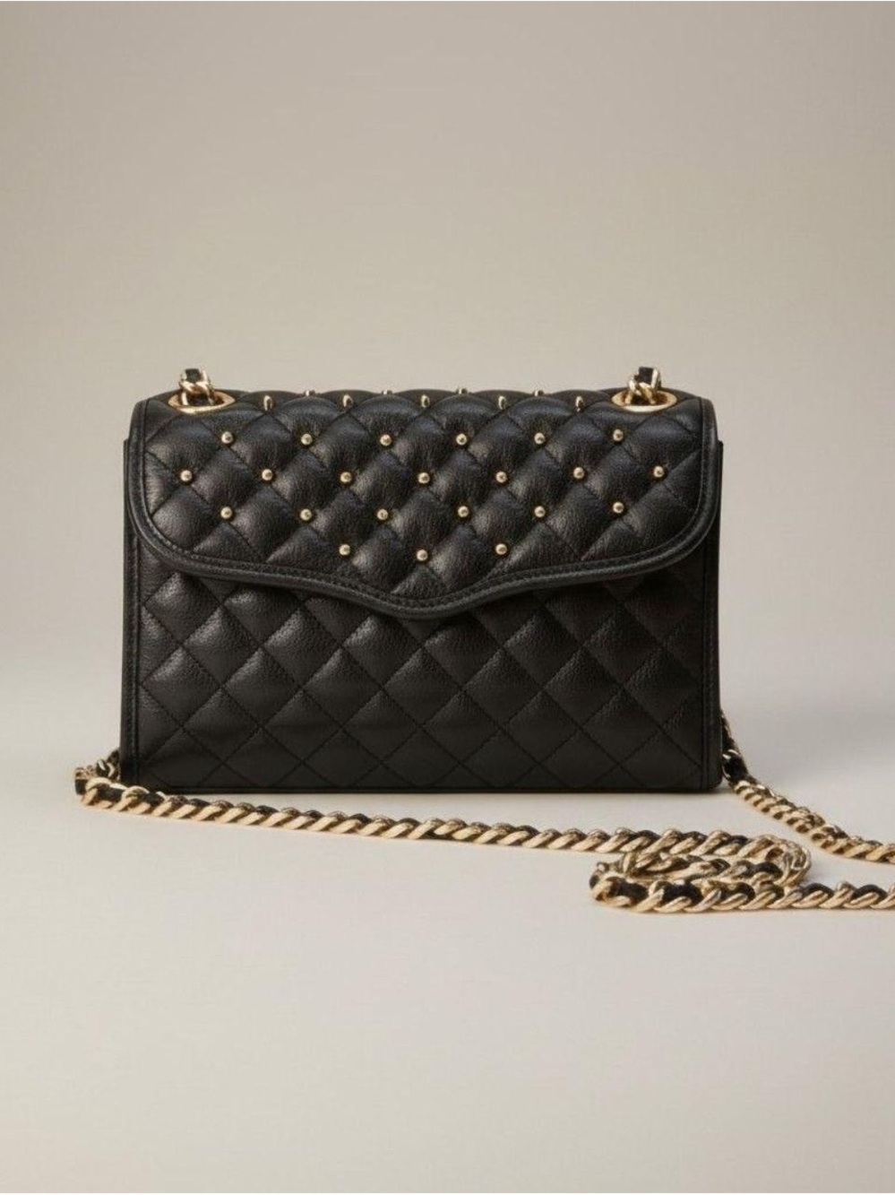 🖤 Rebecca Minkoff — Quilted Affair Mini with Studs 🖤